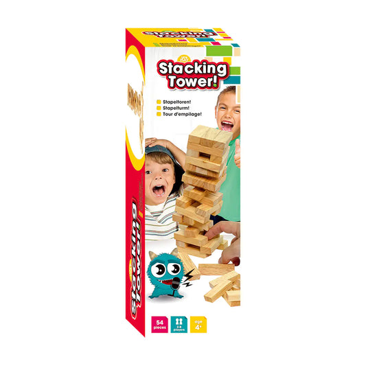 Stacking Tower Wood - Children's Play
