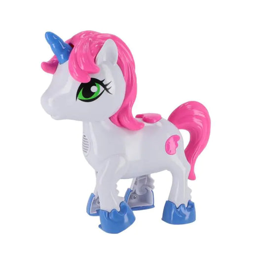 Unicorn with light and sound talk back function