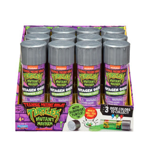 TMNT MOVIE BASIC OOZE CANNISTER ASST