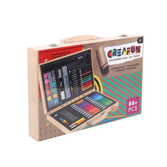 The CREAFUN Colouring Case 86-piece