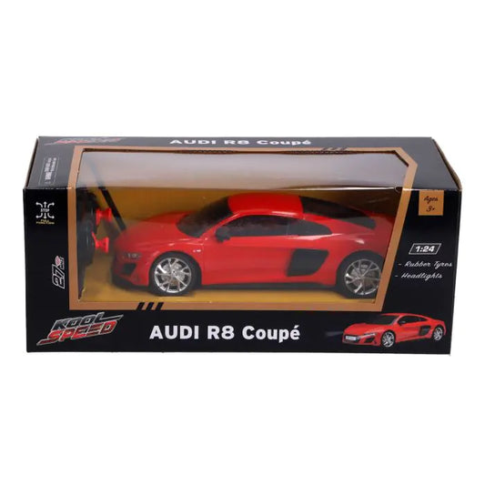 R/C AUDI 1:24 R8 COUPÉ RED