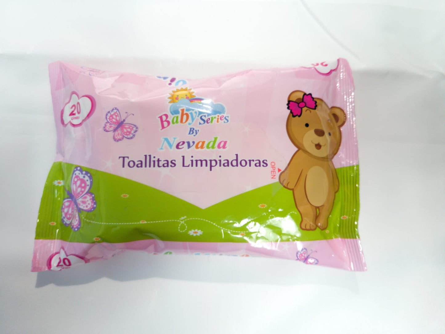 WIPES BABY SERIES GIRL 20 pc