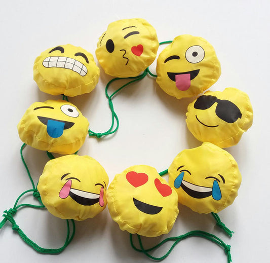 Emoji Reusable Shopping Bags