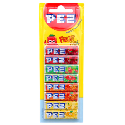 SNOEP PEZ PLAY FRUIT MIX