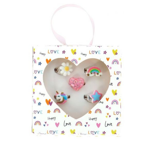 CHILDREN'S RING SET 5 PIECES