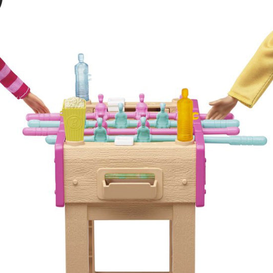 Barbie Mini Football Table Playset with Dog