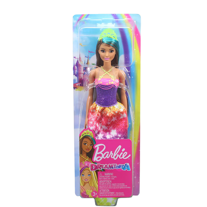 Barbie Dreamtopia doll in packaging with colorful design