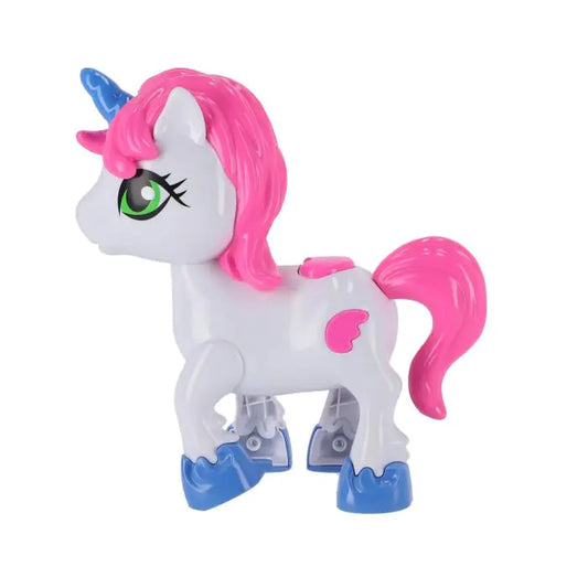Unicorn with light and sound talk back function