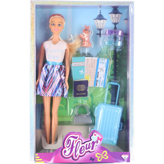Fleur Pop Travel set incl. fun accessories and a pet