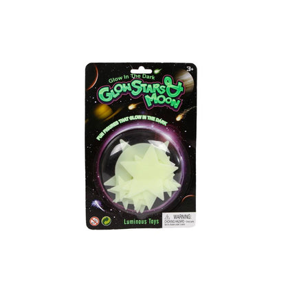 GLOW IN THE DARK STERREN EN MA
